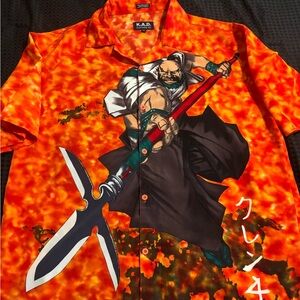 KAD Clothing anime Hawaii style shirt